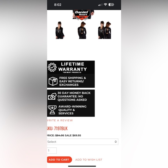 Dark Angel Long Sleeve Top - Picture 12 of 12